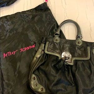 Black Betsy Johnson bag